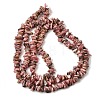 Natural Argentina Rhodonite Beads Strands GG-CBAC13F-B04-01-3