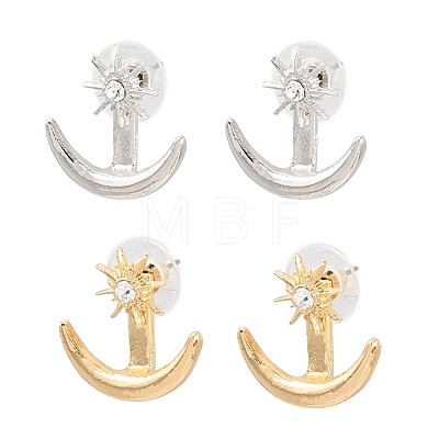 Women's Alloy Stud Earrings AL-CBA3C8B-01G-1