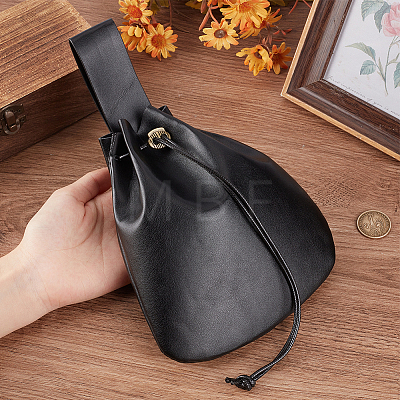 1Pc Imitation Leather Wishing Bottle Cover AJEW-CL0003-53A-1