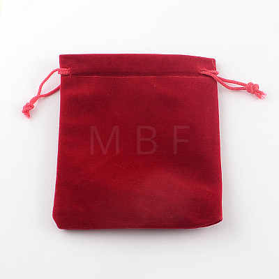 Rectangle Velvet Pouches X-TP-R002-7x9-M-1