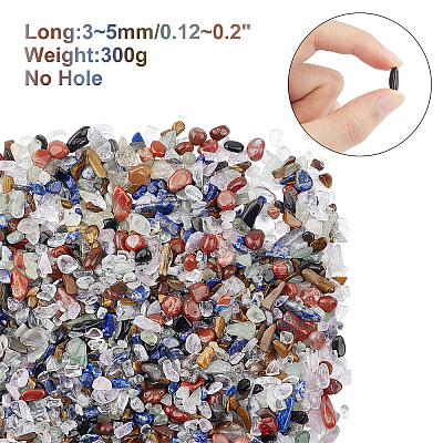 Natural & Synthetic Mixed Gemstone Beads G-GA0001-28-1