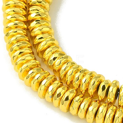 Electroplated Synthetic Non-Magnetic Hematite Beads Strands G-H020-E01-02-1
