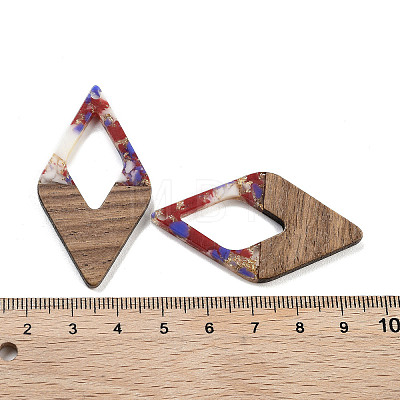 Walnut Wood Pendants FIND-Z050-02C-1