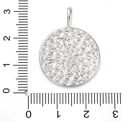 Rack Plating Brass Micro Pave Cubic Zirconia Pendants KK-M021-06P-1