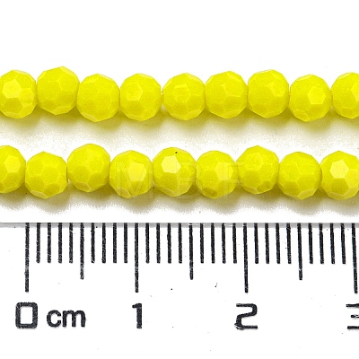 Opaque Glass Beads Stands EGLA-A035-P4mm-D04-1