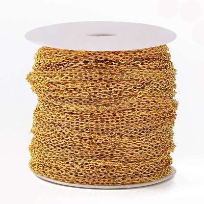Iron Textured Cable Chains CH-S065-G-LF-1