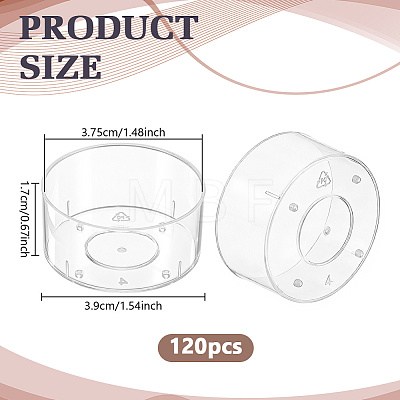 ABS Plastic Candle Cups AJEW-WH0410-123B-1