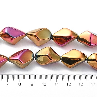 Full Plated Electroplate Glass Beads Strands EGLA-E060-01A-FP04-1