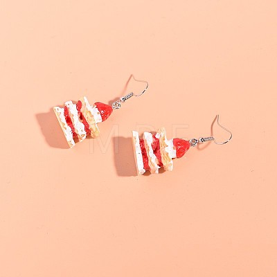 Birthday Resin Dangle Earrings WG88414-01-1