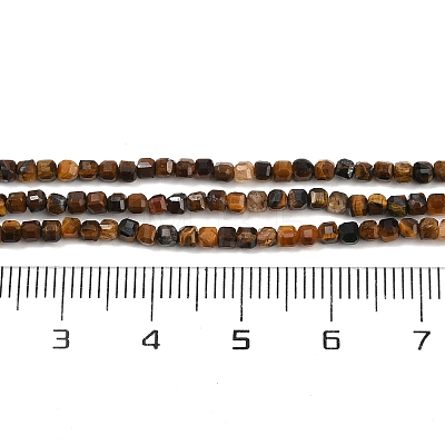 Natural Tiger Eye Beads Strands G-P457-B01-51-1