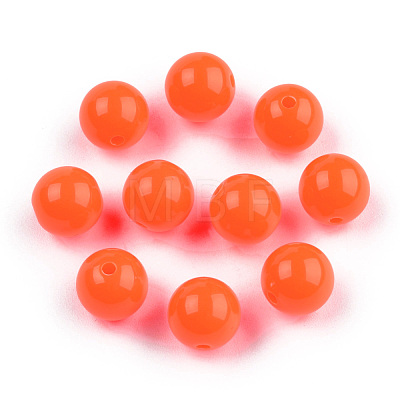 Fluorescent Acrylic Beads X-MACR-R517-8mm-03-1