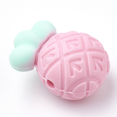Food Grade Eco-Friendly Silicone Beads X-SIL-N001-06A-1