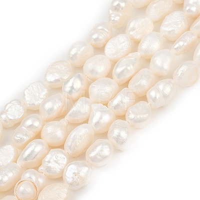 Natural Cultured Freshwater Pearl Beads Strands PEAR-P064-20I-02A-02-1