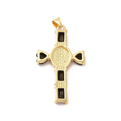 Rack Plating Brass Pendants KK-D087-16G-02-1