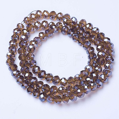 Electroplate Glass Beads Strands EGLA-A034-T3mm-A19-1