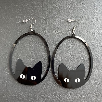 Acrylic Dangle Earrings FS-WG2019C-04-1