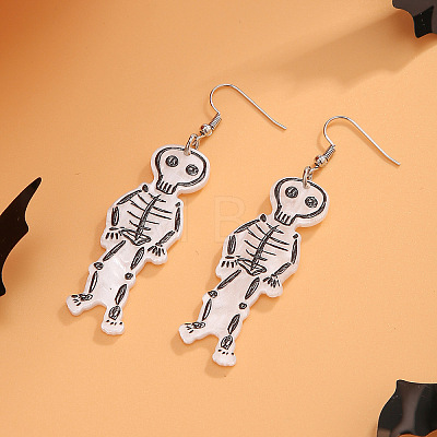 Halloween Cartoon Acrylic Dangle Earrings for Women QK1762-5-1