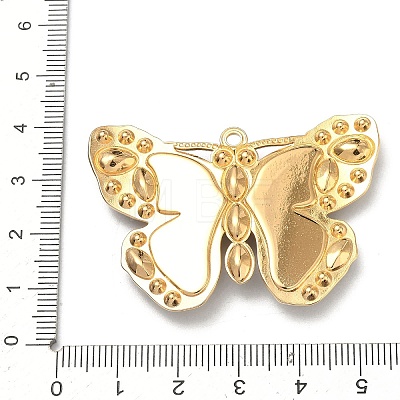 304 Stainless Steel Resin Pendants STAS-C174-18G-03-1