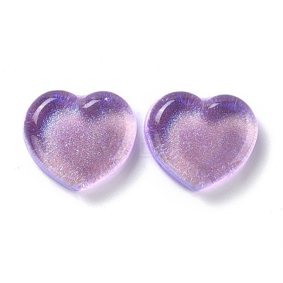 Transparent Resin Cabochons LS-CRES-P019-04F-1