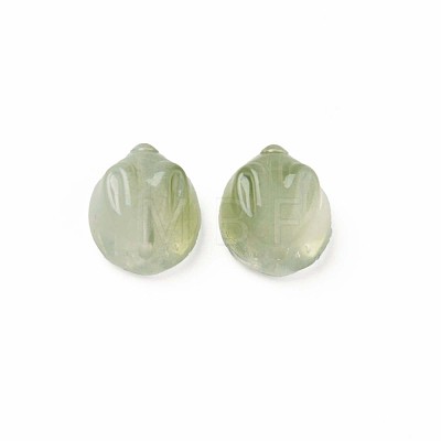 Two Tone Transparent Spray Painted Glass Beads GLAA-Q092-06-C02-1
