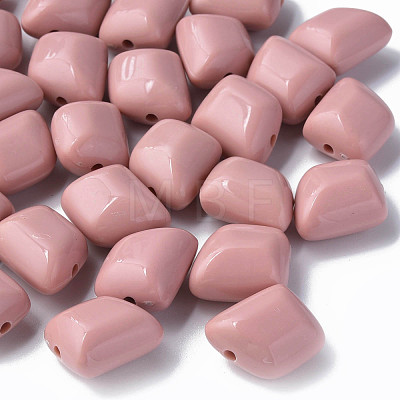 Opaque Acrylic Beads MACR-S373-15A-A14-1