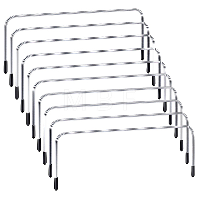 Galvanized Wire Handbag Purse Frame FIND-WH0816-245P-01-1