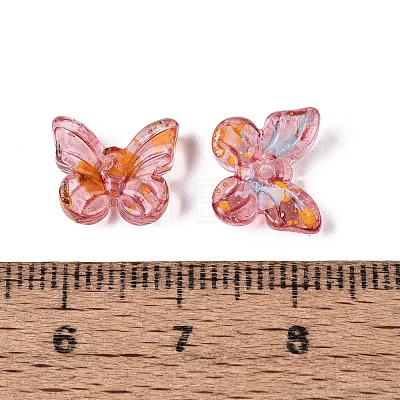 Picasso Transparent Glass Beads SEED-N012-06-1