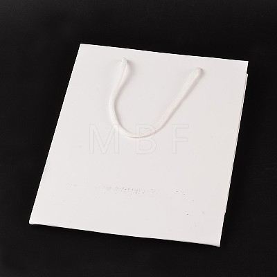 Rectangle Cardboard Paper Bags AJEW-L050B-01-1