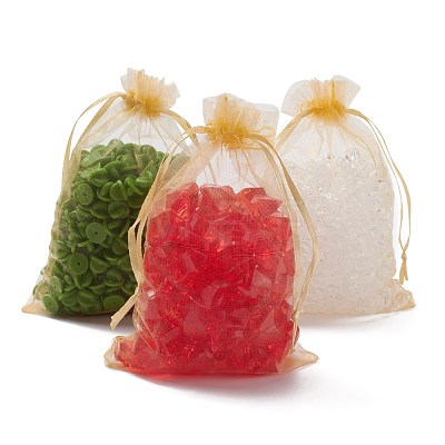 Organza Gift Bags with Drawstring OP-R016-10x15cm-15-1