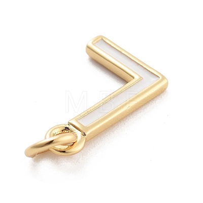 Rack Plating Brass Pendants KK-C065-05L-G-1