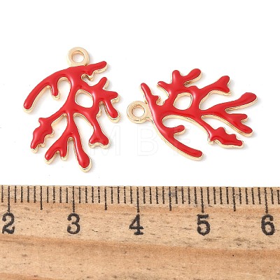 Alloy Enamel Pendants PALLOY-E775-01C-1