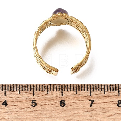 304 Stainless Steel Cuff Open Rings RJEW-F213-02G-10-1
