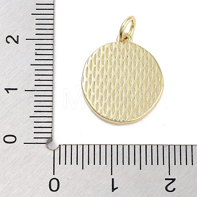 Rack Plating Brass Enamel Pendants KK-M293-39G-02-1