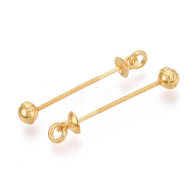 925 Sterling Silver Bead Cap Bails STER-T008-79S-1