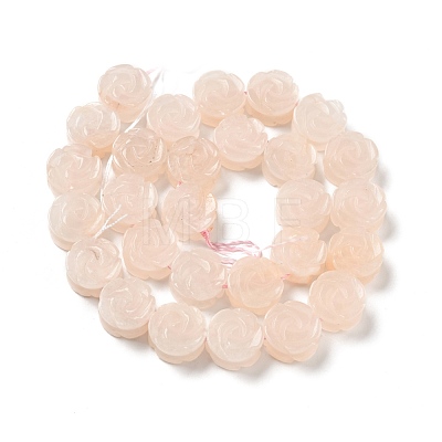 Natural Pink Aventurine Beads Strands G-D475-01E-1