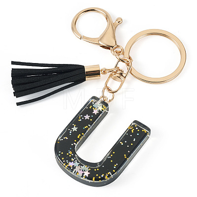 1Pc Resin Letter Keychains KEYC-TADJ0001-09U-1