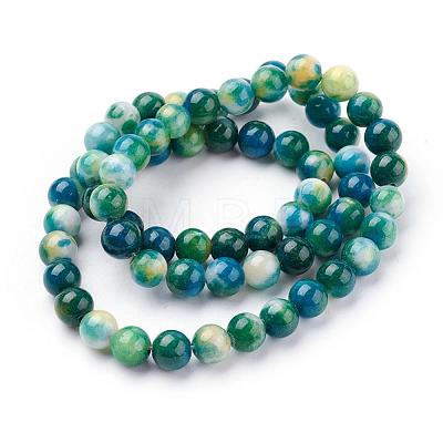 Jade Beads Strands G-D264-6mm-XH05-1