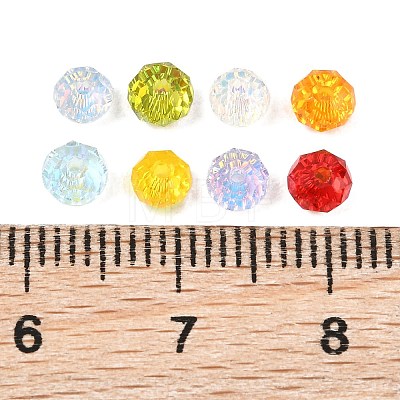 Electroplate K9 Glass Beads GL-CBAB80E-02-1