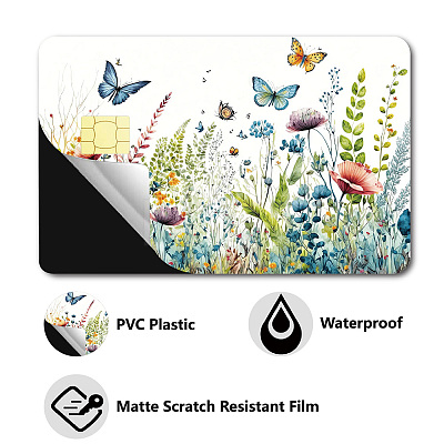 PVC Plastic Waterproof Card Stickers DIY-WH0432-228-1