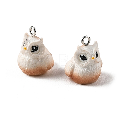 Opaque Resin Pendants RESI-G129-08-1