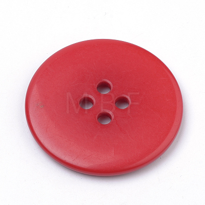 4-Hole Acrylic Buttons BUTT-Q038-30mm-M-1