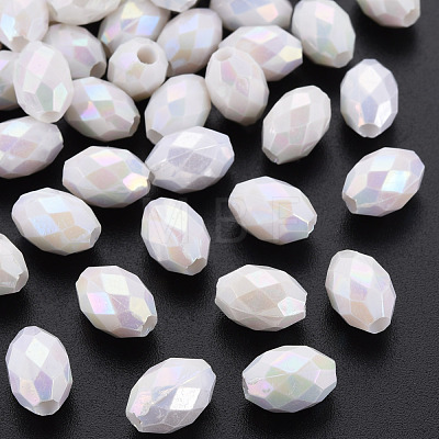 Opaque Acrylic Beads TACR-S153-32I-09-1