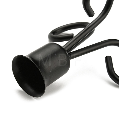 Iron Art Candle Holders DJEW-C006-01EB-1