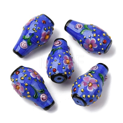 Handmade Lampwork Beads LAMP-F041-01A-1