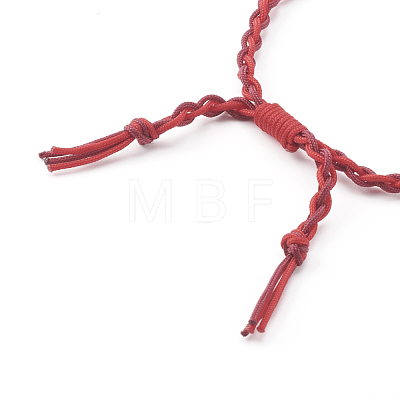Adjustable Nylon Thread Braided Bead Bracelets BJEW-JB06058-02-1