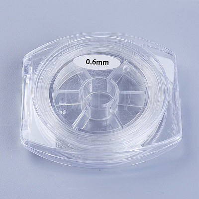 Round Japanese Elastic Crystal String X-EW-G008-01-0.6mm-1