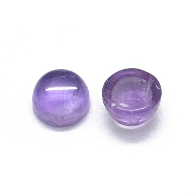 Natural Amethyst Cabochons G-O175-23-19-1