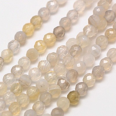 Natural Botswana Agate Beads Strands G-A129-3mm-18-1