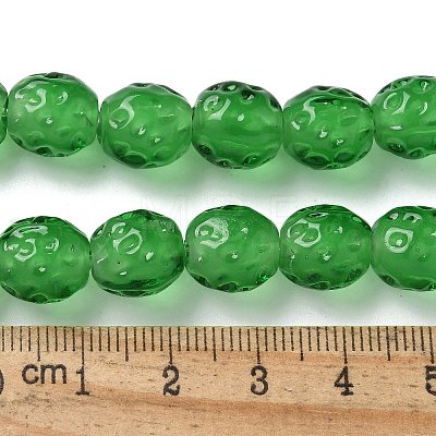 Handmade Lampwork Beads Strands LAMP-Z011-01F-1