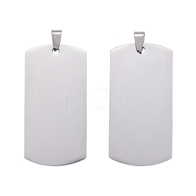 304 Stainless Steel Big Pendants STAS-I140-19A-S-1